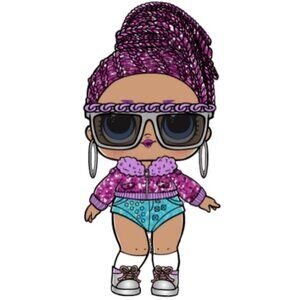 LOL Surprise Bling Queen Glitter Doll Eye Spy Under Wraps Series Toy Gift